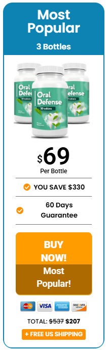 Oral Defense 3 bottle price